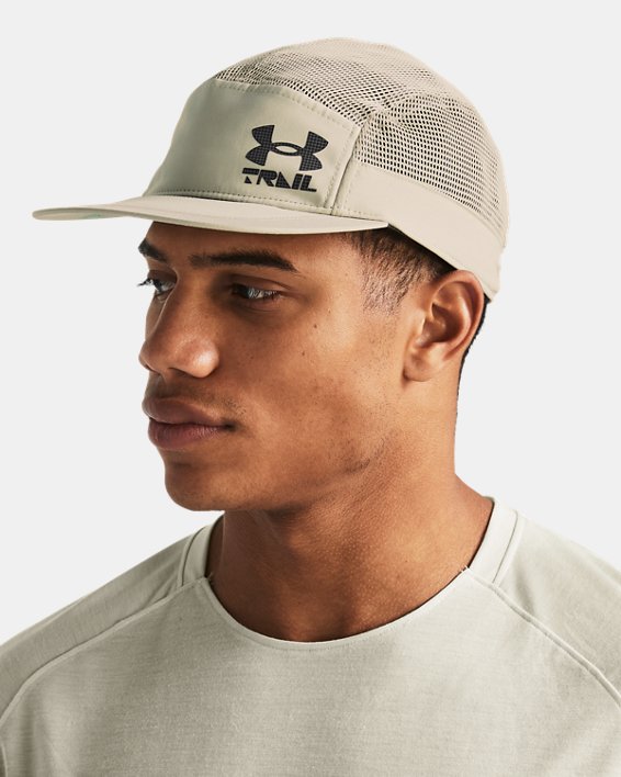 Men's UA Launch Camper Hat in Brown image number 2